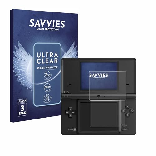 savvies Protection Ecran pour Nintendo DSi 6 Pièces - Film Protection Ultra Clair