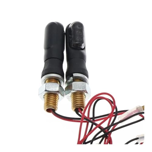 Intermitentes moto universales con luz ámbar para modificación 2