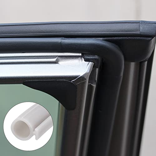 Bande d'étanchéité en silicone joint isolant gris pour porte 9 mm - 5