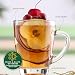 vienberg Vega Teegläser mit Henkel 18er Kombo Set 250/300/400 ml – Robuste Kaffeegläser & Glühweingläser – Spülmaschinenfest & Hitzebeständig - Glastassen für Tee, Kakao & Cappuccino