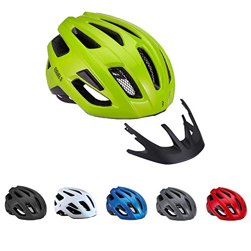 Casco para bicicleta de montaña y carreras BBB Cycling Kite BHE-29 con visera