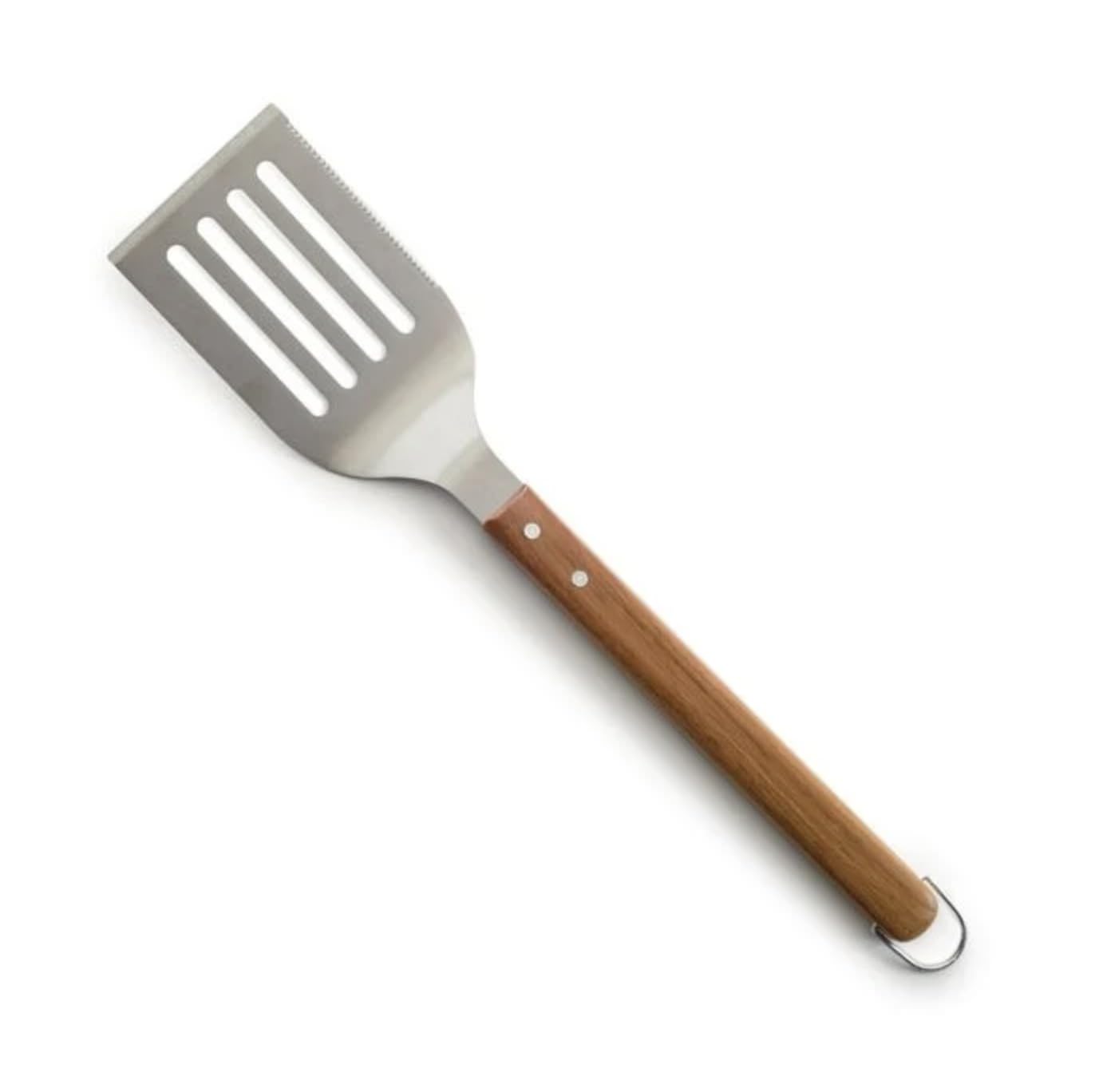 Norpro Spatule pour barbecue en acier inoxydable et bois NP856