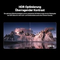 Xiaomi TV F Pro 50(127 cm), 4K UHD QLED, Smart TV, Fire OS8, Triple Tuner DVB-C/S/S2/T/T2, HDR10,60Hz mit 120Hz Game Boost Mode,MEMC,Sprachsteuerung mit Alexa,2GB+32GB,Kompatibel mit Apple AirPlay – Ansicht 6