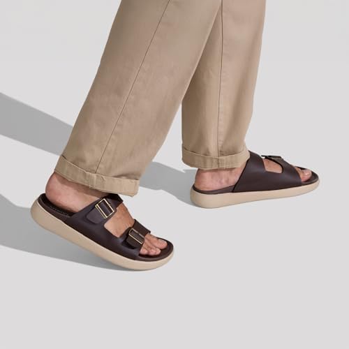 Image of Neeman's PureWhoosh Flow Sandals for Men | Double-Buckle Comfort | Lightweight, Flexible & Stylish Everyday Wear
