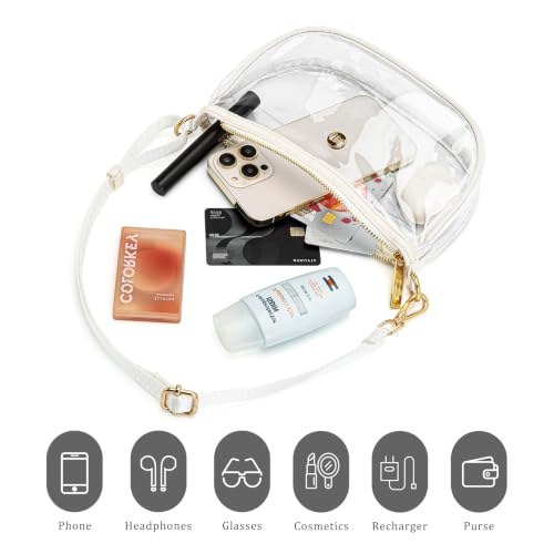 Image of Shoulder Bag for Women Handbags with Adjustable Strap Underarm Purse Mini Clutch Purses Trendy Crescent Bags 1L