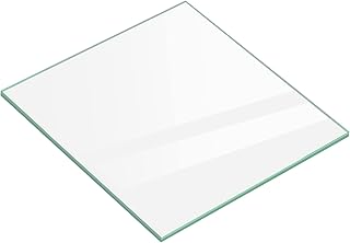 UPGRADED 240443384 Refrigerator Crisper Glass Inset Only for 241969501 Refrigerator Shelf Frame,Glass Crisper Cover Compatible with Frigidaire Refrigerator Replacement Shelf Parts