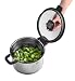 Schulte-Ufer Fleischtopf Maxa by Barski Design 64119-24, Edelstahl, 24 cm, ca. 5,5 l