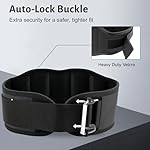 MANUEKLEAR Gym Weight Lifting Belt Weight Lifting Workout Weightlifting Powerlifting Belt for Men Women - 7.5inch - Bodybuilding Fitness Back Support for Cross Training, Squats, Lunges - Image 4