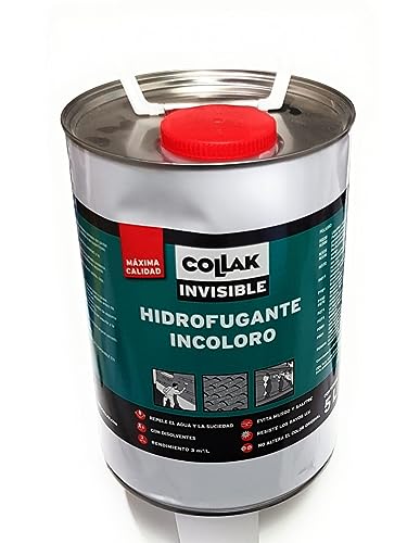 Imperméabilisant Invisible collak 2005 contre infiltration eau et mousse 5L - 2