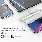 MEKO Stylus Pens for Touch Screens, Tablet Pencil with Magnetic Cap, High Sensitivity & Fine Point Universal for Android/Phone/iPad Pro/Air/Samsung/and All Devices (White) - Image 5