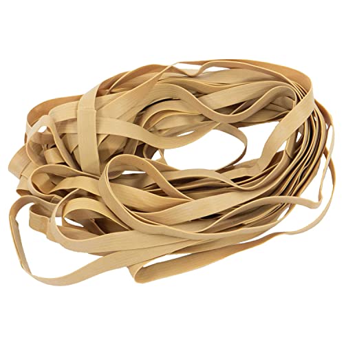 Us Cargo Control Large Rubber Moving Bands - 25 Inch Unstretched - 50 Inch Fully Stretched - Yellow Moving Rubber Bands For Moving Supplies - Includes 12 Big Rubber Band Straps #TOP13
