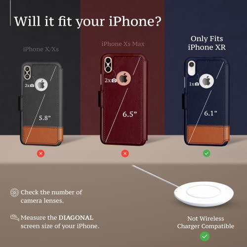 Lupa Iphone Xr Case Wallet, Card Holder, For Men And Women, Faux Leather Flip Case, Folio, Burgundy #TOP2