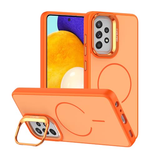 LANHOMEX For Samsung Galaxy A52 5G (SC-53B) �P�[�X�C�B�����[���X�^���h�C�Ή�MagSafe�C�������� ���CGalaxy A52/ A52s 5G�J�o�[�C�ϏՌ����A����~�߁A�����h�~�A�w��h�~�A�����A�S�ʕی�B (