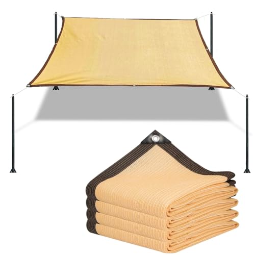 Toldo de jardin con proteccion UV beige en formato rectangular 3x4m 2