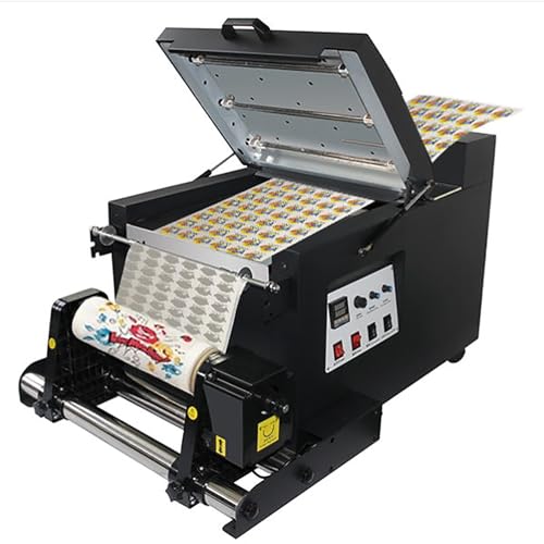 A3 DTF Powder Shaking Machine 13.4in (340mm) DTF Automatic DTF Powder Shaker Machine Economic Automatic DTF Powder Shaker and Dryer Machine Heating TPU Adhesive for DTF Printing on T-Shirts Clothes