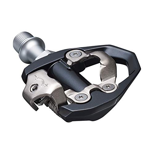 SHIMANO Unisex – Erwachsene Pdes600 Pedale, Schwarz, Einheitsgröße