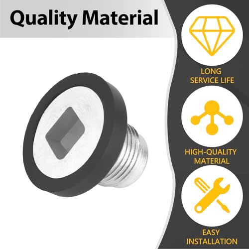 Image of Engine Oil Drain Plug Fits for Dodge Ram 2500 3500 4500 5500 5.9L 6.7L 2003-2024, Part Number ‎5080631AA