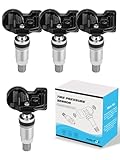 TAUTOY Upgrade TPMS Sensor,433Mhz Tire Pressure Monitoring Sensor Fit for Chrysler Jeep Dodge Ram Replace# 56029398AB(4-Pack)