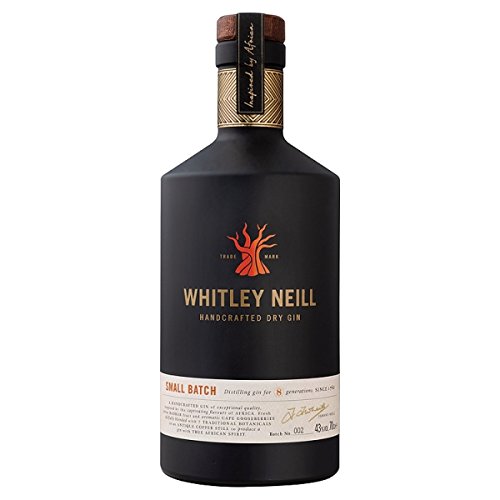 Whitley Neill Handcrafted Dry Gin 70cl Pack (6 x 70cl)
