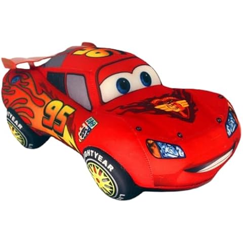 17cm Soft Plush Red Racing Car Toy Cover
