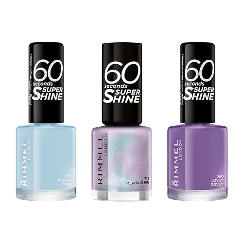 Rimmel 60 Seconds Super-Shine, 8ml, Mermaid Fin