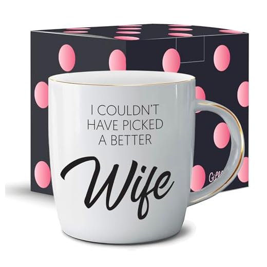 Gifffted Couldn't Pick A Better Wife mugg, bästa kvinnogåva idéer till henne från make, bröllopsdag, alla hjärtans dag, mors dag, julklappar kaffemuggar/kopp