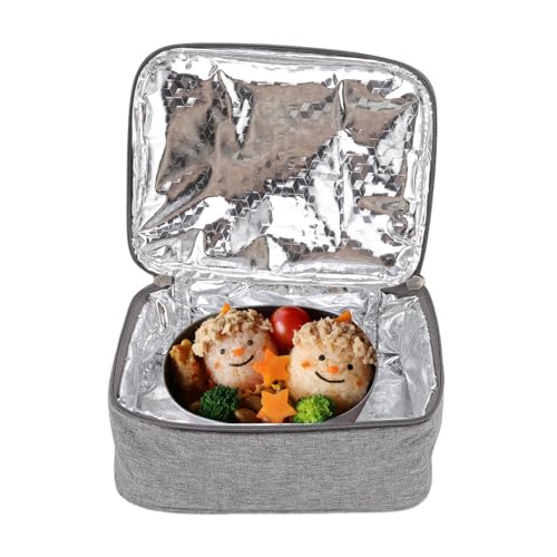 Cocoarm Calentador de Alimentos USB, Calentador de Alimentos Portátil para Lonchera, Bolsa de Almuerzo Eléctrica con Calentamiento USB, Material de Tela Oxford para Automóvil, Oficina,