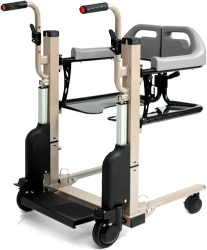 電気患者の上昇の移動の椅子、携帯用輸送の車椅子、180° 割れた座席、360° 静かな普遍的な車輪、負荷 529 の Lbs が付いている 1 つの患者の上昇の車椅子に付き 4 つ