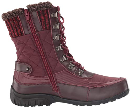 Propét Women's Delaney Frost Snow Boot, Bordo, 11 X-Wide #TOP5