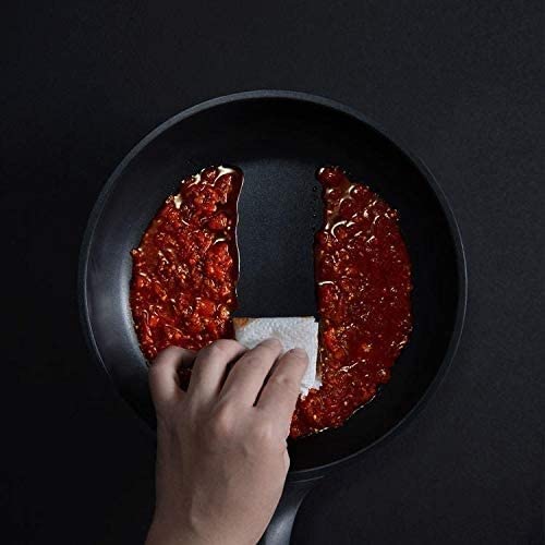 Wok Cookery con tapa de vidrio y mango antiquemaduras miniatura 4