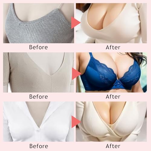 Dijkoo Breast Enhancement Patch, Breast Enhancer Patch for Women, Stimulates Breast Growth, Tightens Lifting & Enhances Elasticity, yellow