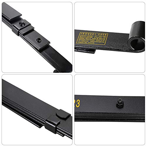 10L0L Heavy Duty Deluxe Rear Leaf Spring Kit 4-Leaf Fits Club Car Precedent 2004+ Golf Cart #TOP2