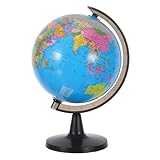 Facile à transporter : le mini globe pour étudiants est conçu pour la portabilité, parfait comme globe de bureau pour apprendre en déplacement et un rangement facile entre les sessions d'étude