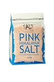 The Original Salt Company Pink Himalayan Salt, 100% organic, kosher, fine grain, and gluten-free. Perfect for cooking, seasoning, and enhancing dishes with its mild, mineral-rich flavor. (2.5 Lb Bag, Pink Himalayan Salt)