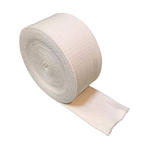 Longueur 50 cm Taille C (13,5 cm) - qualicare Premium S chevilles M Bras réutilisable lavable en machine tubulaire Bandage élastique Support tout risque d'entorse comme Tubigrip Cover