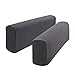 Hanhao Armrest Cover Ultra Thick and Soft Spandex Stretch Pixel Arm Cover for Recliners Sofas Chairs Loveseats Elastic Anti slip Furniture Armrest Protector for Couch set of 2 (Grey)