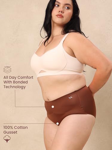 Image of Krvvy All-Day Control Tummy Tucker Shaper for Women | Seamless High-Waist Shapewear with Targeted Belly Fat Compression | Super Stretch Fabric | Lightweight,Odourless & Comfort for Upto 12 Hrs