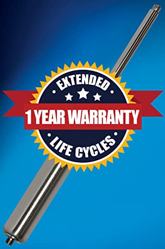 Bansbach Easylift Stainless Steel Gas Spring - Hydraulic Tools & Accessories, Heavy Duty, Standard, Model H0N0N42-410-862-335N, Length 862Mm, Stroke 410Mm, Force 335N (75Lbs) #TOP4