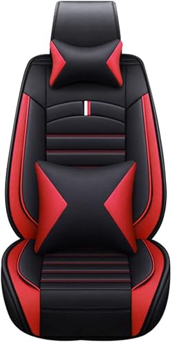 Miniatura 8 de Fundas de asiento de automóvil de lujo para GLA 250, juego completo de fundas de piel sintética para 5 asientos, antideslizantes, impermeables,