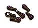 Integy RC Model C28395PURPLE M3 Size Short Ball Ends for Axial & Traxxas Style 3mm Tie Rod Ends & Ball Links