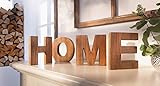 schriftzug home Eindrucksvolle Deko 4 TLG. Schriftzug “Home” aus Holz, Dekoschriftzug, Holzbuchstaben, Dekoobjekt