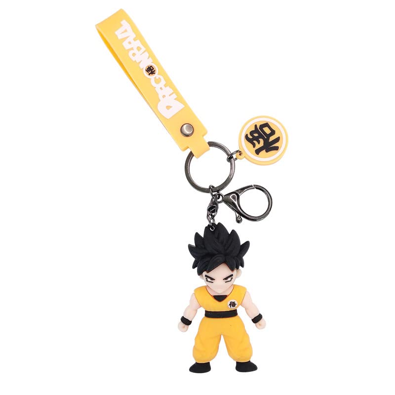 AVCITY Llavero Personalizado con Forma De Dragon Ball Goku Llavero De Coche Bolsa De Regalo