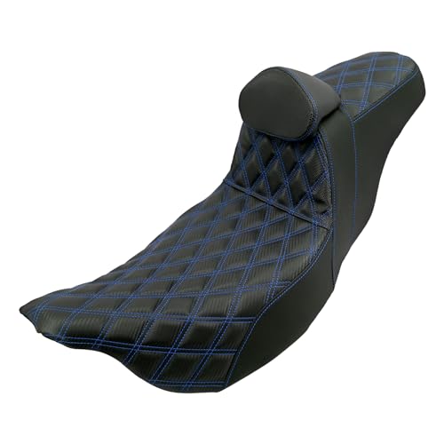 HDBUBALUS Motorcycle Seat Driver Passenger Touring Seat with Backrests for Harley Electra Glide Classic Street Glide Road Glide 2009-later by HDBUBALUS - Used condition - US$111.78