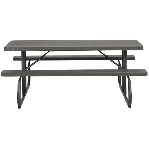 Lifetime 60110 6Ft Woodgrain Fld Picnic Table #TOP29