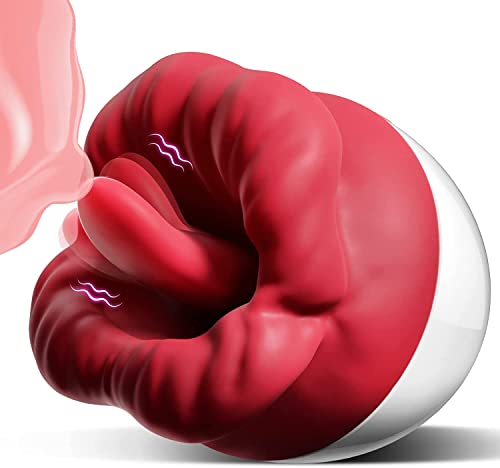 Erótico Língua Vibrador Sugador de Clitóris com Pulsação 9 Velocidades