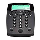 Hakeeta BN200 Centro de Llamadas Servicio al Cliente Operador Caja de Llamadas Teléfono con indicación de luz muda, indicaciones de Voz de Alta definición