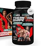 Italian Elite® Thermo Shape Pro 120 cpr. Integratore Alimentare con Estratti Vegetali Vitamine e Minerali. Energia Focus Pre Workout. Caffeina, Carnitina, Taurina, Bromelina, Magnesio - Uomo e Donna.