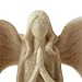 Gifts & Decor Zingz & Thingz Hear My Prayer Collection Resin Candle Tealight Holder, 5.375x3.875x5.75, Desert Angel