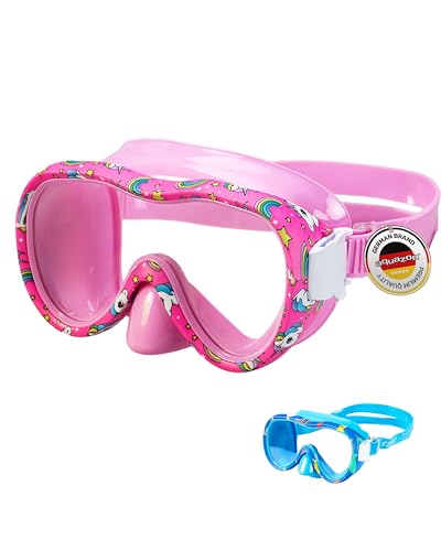 AQUAZON Kids wasserdichte Junior Kinder Schnorchelbrille, Taucherbrille,...