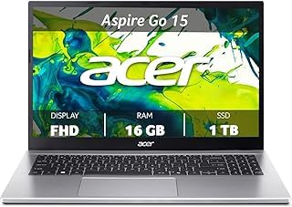 Acer Aspire Go 15, Notebook 15,6' FHD, AMD Ryzen 7 5825U, RAM 16GB, SSD 1TB...